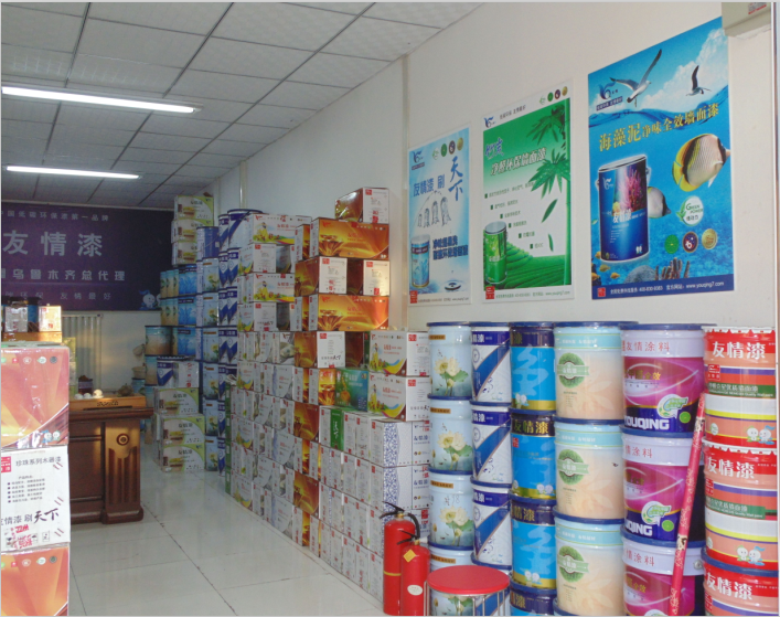 冒高溫戰酷暑，友情漆代理確保工程按時完工